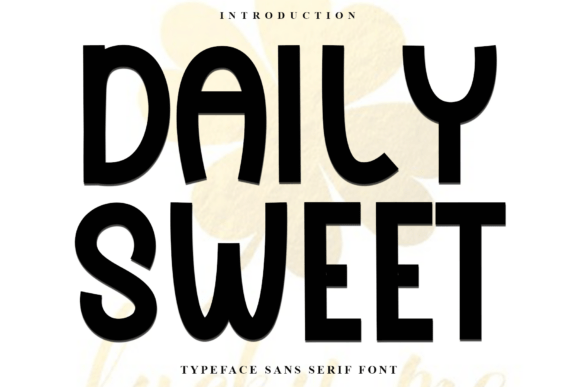 Daily Sweet: A Typeface That Captures Holiday Cheer