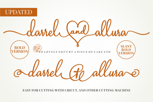 Darrel Allura Bold: The Art of Elegant Script