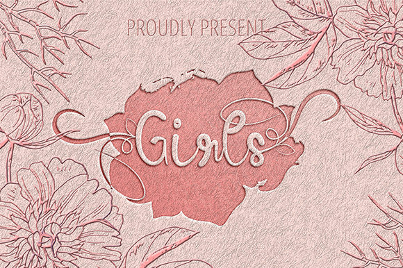 Girls: Crafting Timeless Visuals with a Handwritten Edge