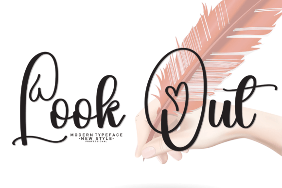 Look out: A Modern Script for Authentic Branding