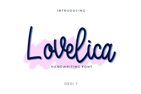 Lovelica: A Handwritten Font That Balances Charm and Professionalism