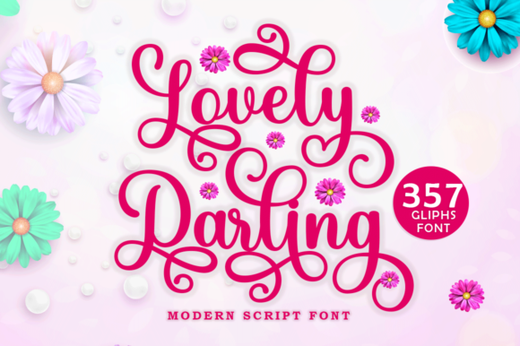 Lovely Darling: A Sweet Script for Your Creative Projects