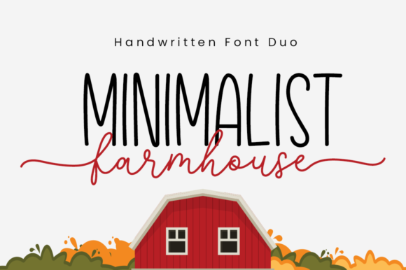 Minimalist Farmhouse: A Creative Font for Modern Branding