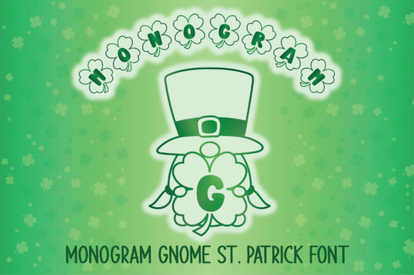 Monogram Gnome: A Fun and Festive Display Font