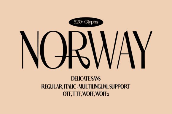 Norway: The Essential Sans Serif for Modern Design