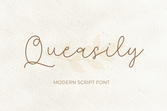 Queasily: The Single Line Font for Elegant, Standout Design