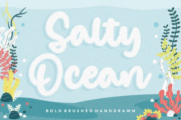 Salty Ocean: The Elegant Script for Modern Designers