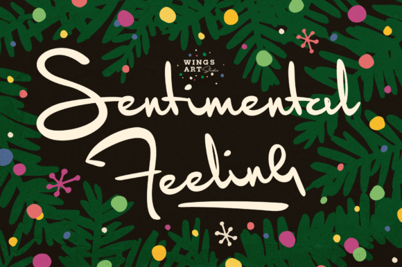 Sentimental Feeling: A Script Font with Vintage Soul
