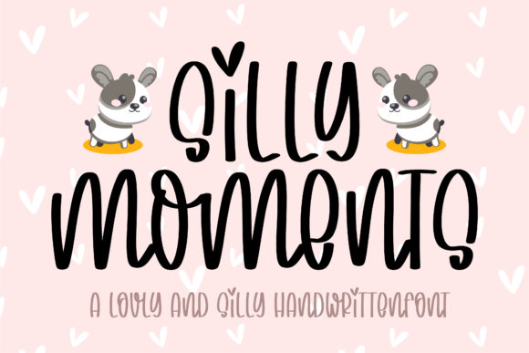 Silly Moments: A Friendly Handwritten Font for Creative Projects